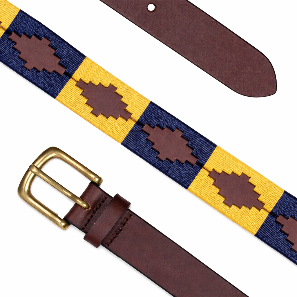 Unisex Leather Polo Belt