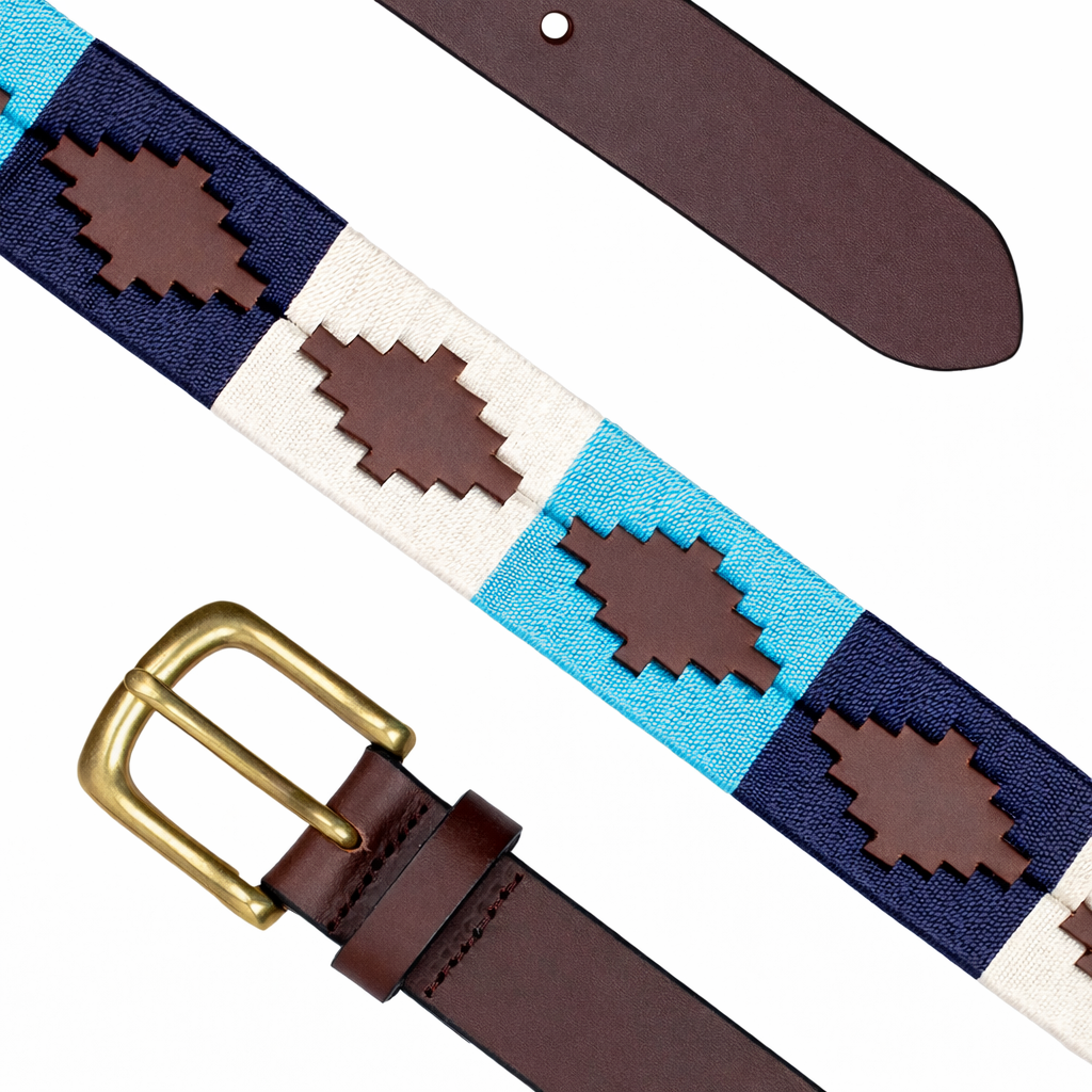 Cinturones de polo de cuero