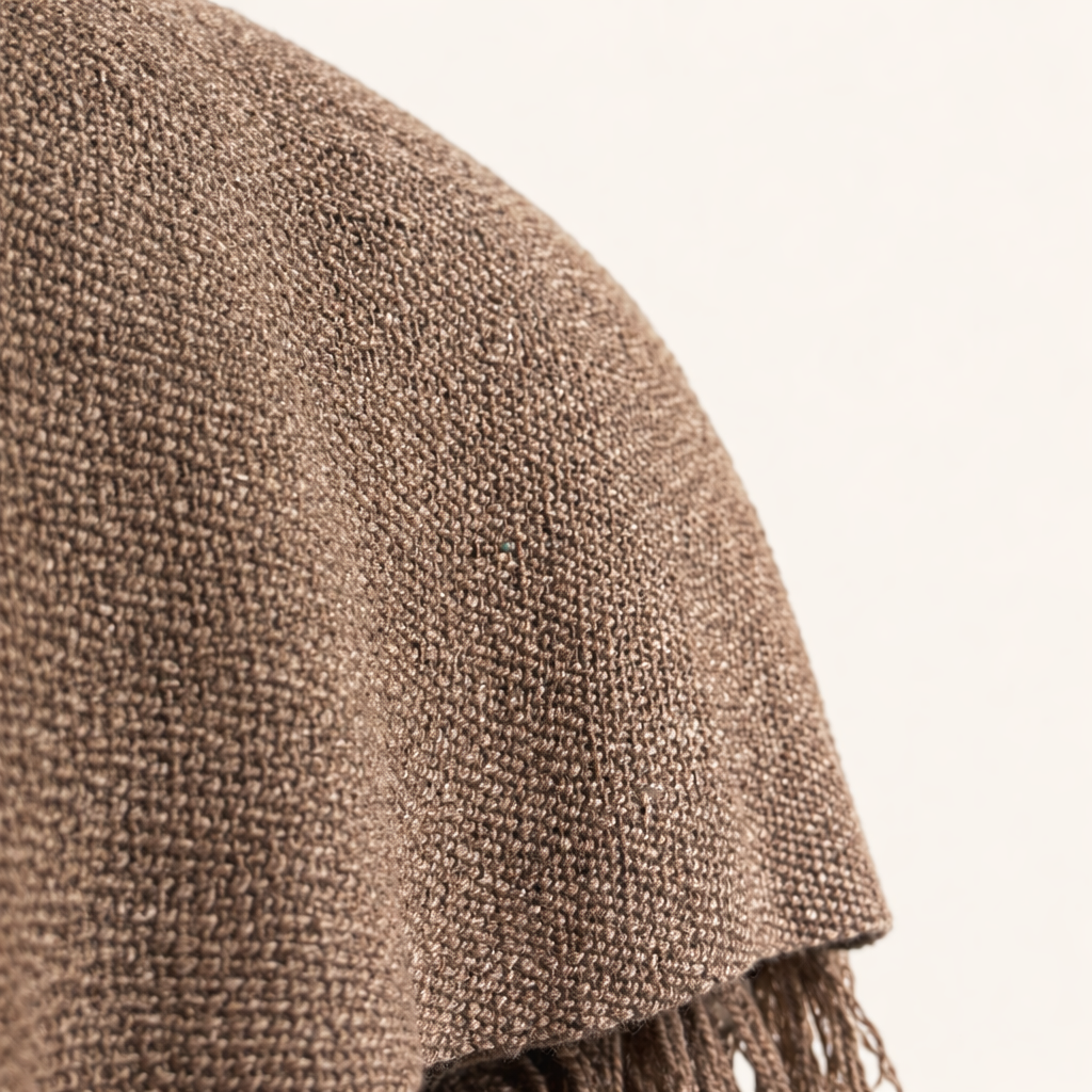 Handwoven Wool Ruana